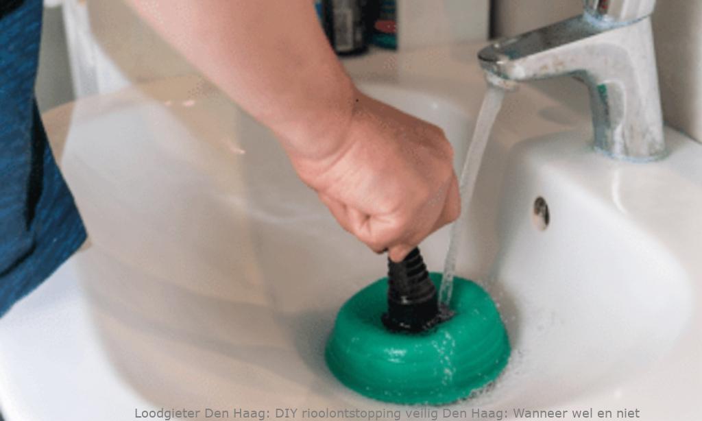 Diy Rioolontstopping Veilig Den Haag
