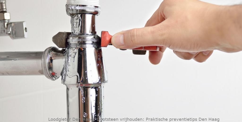Gootsteen Preventietips Verstopping Den Haag